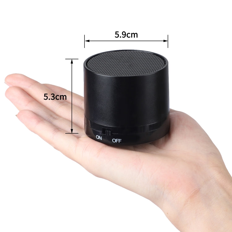 Mini Portable Subwoofer Wireless Bluetooth Audio Speaker(Black) - Mini Speaker by PMC Jewellery | Online Shopping South Africa | PMC Jewellery