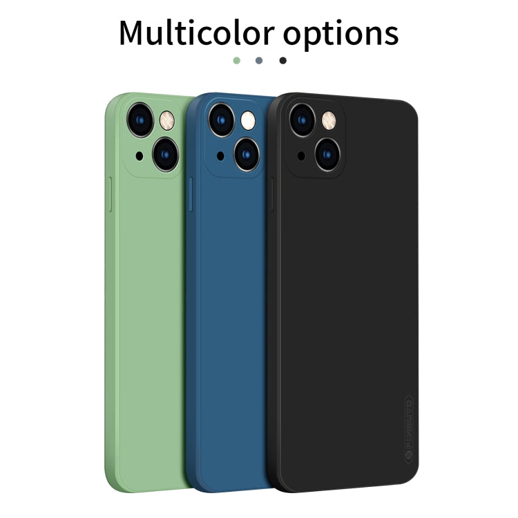 For iPhone 13 PINWUYO Touching Series Liquid Silicone TPU Shockproof Case(Green) - free shipping - PMC TechLife - Order now!