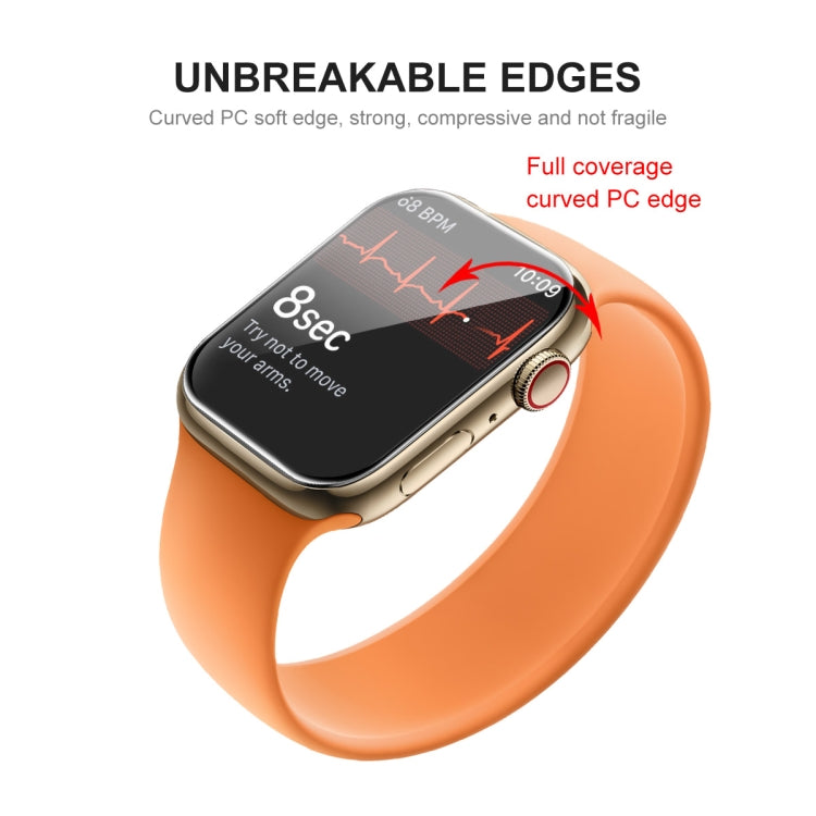 5 PCS ENKAY Hat-Prince 3D Full Coverage Soft PC Edge + PMMA HD Screen Protector Film For Apple Watch Series 7 45mm - free shipping - PMC TechLife - Order now!