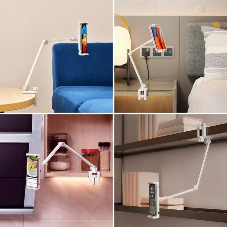 AP-7LC 360 Degree Rotating Adjustable Lifting Long Arm Lazy Bedside Desktop Tablets Phones Holder - Lazy Bracket by PMC TechLife | Online Shopping South Africa | PMC TechLife