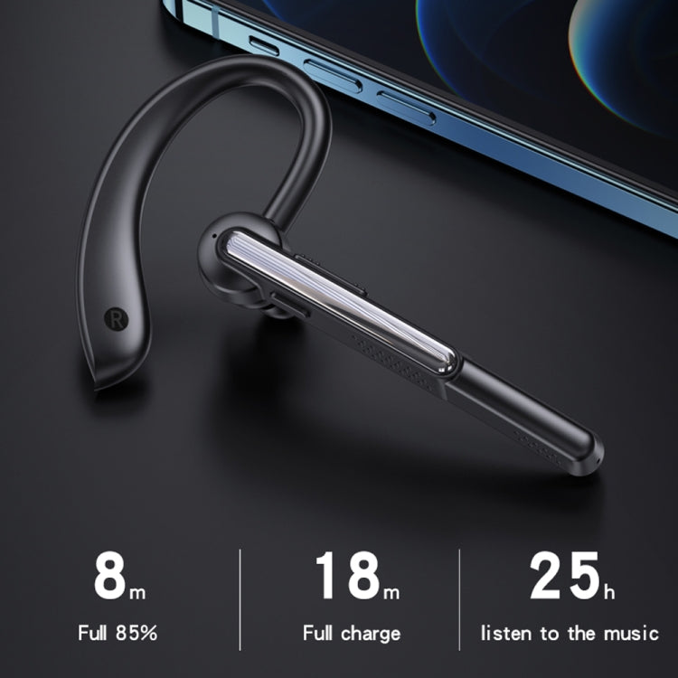 P40 Wireless Bluetooth 5.1 Business Noise Cancelling Earphone with Mic Support Handsfree(Black) - Bluetooth Earphone by PMC Jewellery | Online Shopping South Africa | PMC Jewellery