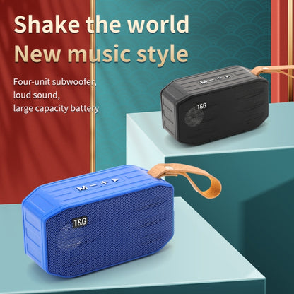 T&G TG296 Portable Wireless Bluetooth 5.0 Speaker Support TF Card / FM / 3.5mm AUX / U-Disk / Hands-free(Orange) - Mini Speaker by T&G | Online Shopping South Africa | PMC Jewellery