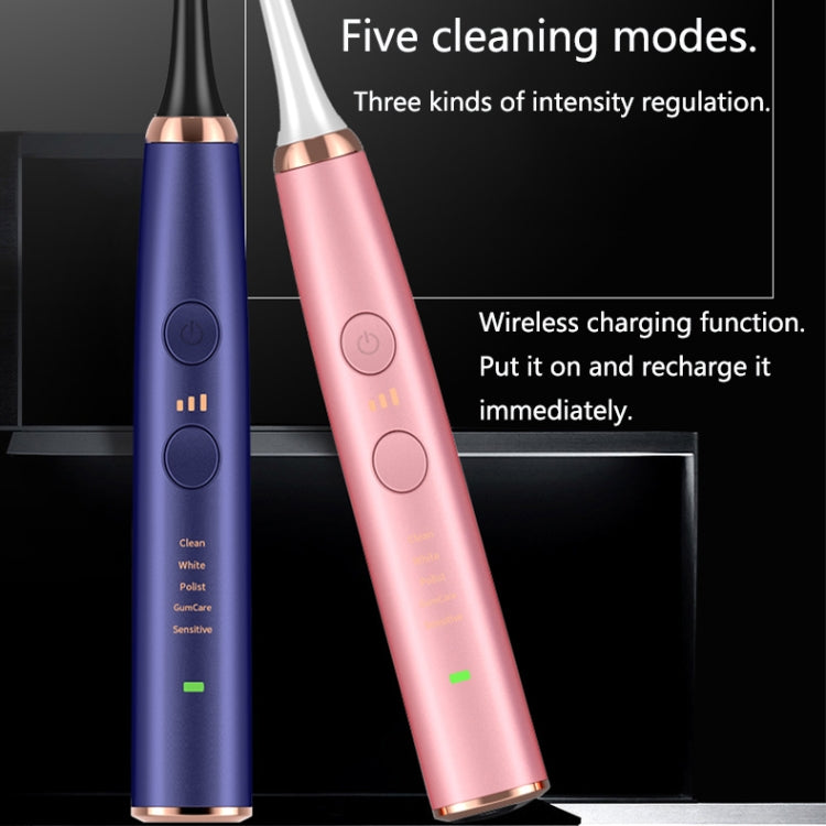 Wireless Induction Charging Ultrasonic Electric Toothbrush(White) - Toothbrushes by PMC Jewellery | Online Shopping South Africa | PMC Jewellery