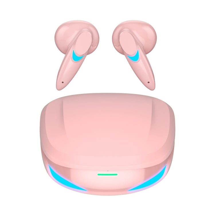 G10 TWS 5.2 Binaural True Stereo Touch Game Bluetooth Earphone(Pink) - TWS Earphone by PMC Jewellery | Online Shopping South Africa | PMC Jewellery