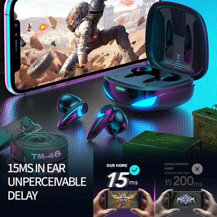 G10 TWS 5.2 Binaural True Stereo Touch Game Bluetooth Earphone(White) - TWS Earphone by PMC TechLife | Online Shopping South Africa | PMC TechLife