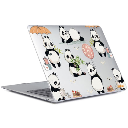 ENKAY Animal Series Pattern Laotop Protective Crystal Case For MacBook Pro 13.3 inch A1706 / A1708 / A1989 / A2159(Panda) - MacBook Pro Cases by ENKAY | Online Shopping South Africa | PMC Jewellery