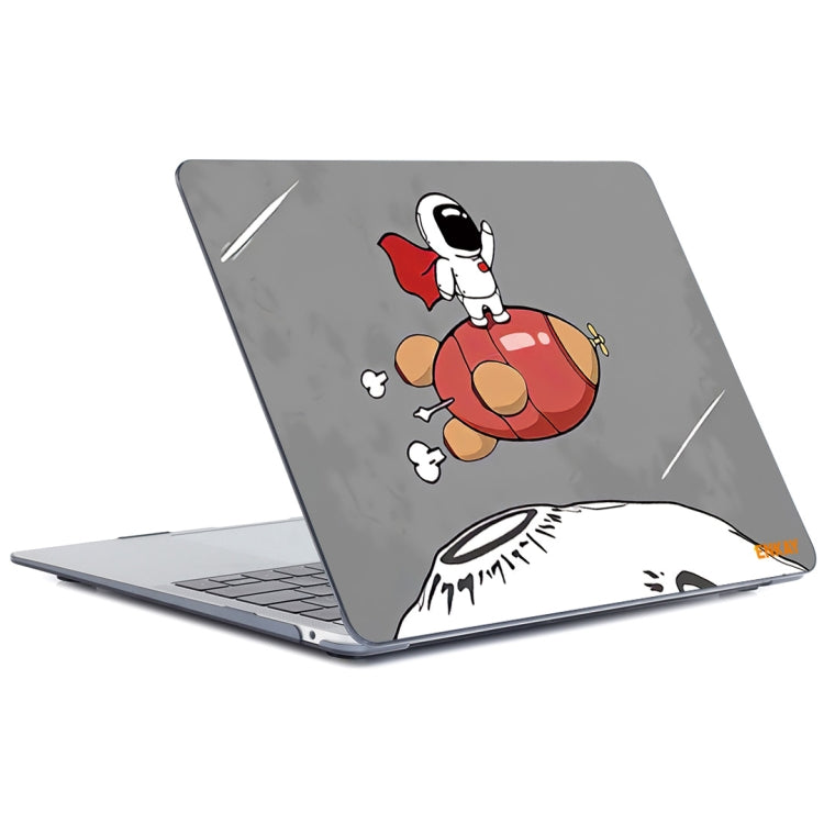 ENKAY Star Series Pattern Laotop Protective Crystal Case For MacBook Pro 15.4 inch A1707 / A1990(Rocket Astronaut) - MacBook Pro Cases by ENKAY | Online Shopping South Africa | PMC Jewellery