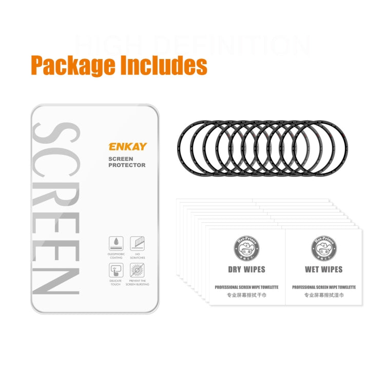 10 PCS ENKAY 3D Full Coverage Soft PC Edge + PMMA HD Screen Protector Film Compatible with Garmin Fenix 7X - free shipping - PMC TechLife - Order now!
