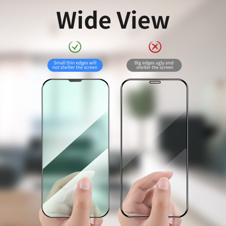For iPhone 13 mini ENKAY Quick Stick Eye-protection Tempered Glass Film - iPhone 13 mini Tempered Glass by ENKAY | Online Shopping South Africa | PMC TechLife | Buy Now Pay Later Mobicred