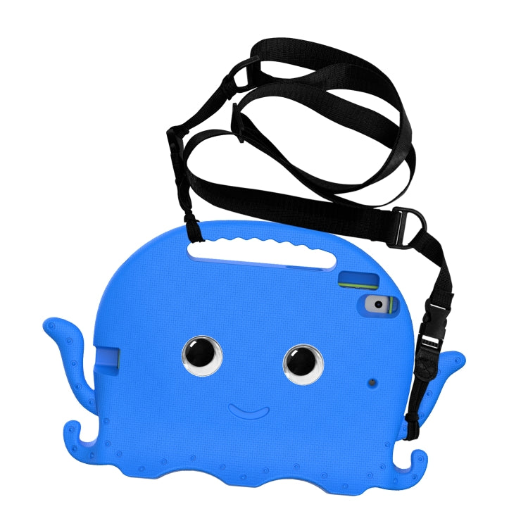 For iPad 10.2 2019 / 2020 Octopus Style EVA + PC Tablet Case with Strap(Blue) - iPad 10.2 Cases by PMC TechLife | Online Shopping South Africa | PMC TechLife | Buy Now Pay Later Mobicred