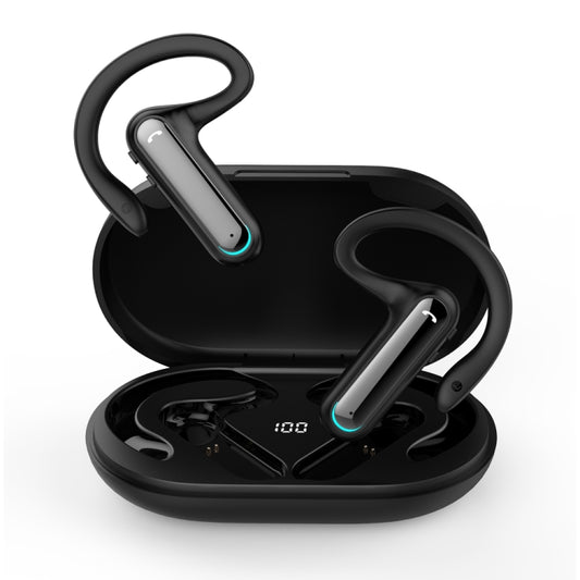 FW5 Non-in-Ear BT5.2 Wireless Sport Bone Conduction TWS Earphones Support Voice Assistant(Black) - Sport Earphone by PMC Jewellery | Online Shopping South Africa | PMC Jewellery