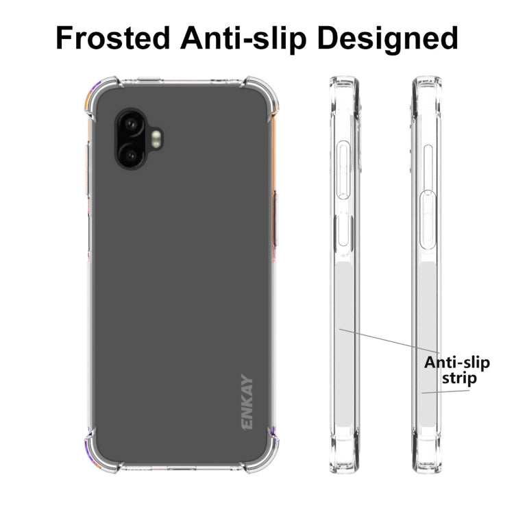 For Samsung Galaxy Xcover6 Pro ENKAY Clear TPU Shockproof Phone Case - free shipping - PMC TechLife - Order now!