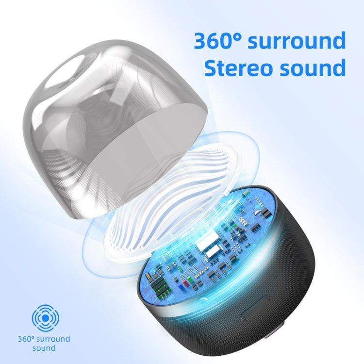 NBY 6680 Colorful Light 6D Stereo Wireless Bluetooth Speaker(White) - Desktop Speaker by NBY | Online Shopping South Africa | PMC Jewellery