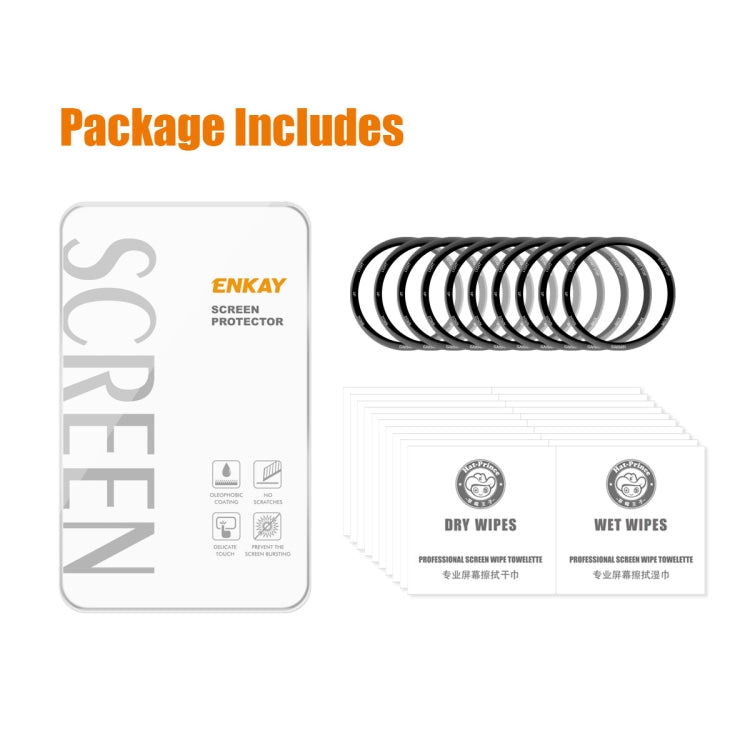 10 PCS Compatible with Garmin Compatible witherunner 255S ENKAY Hat-Prince 3D Full Coverage Soft PC Edge + PMMA HD Screen Protector Film - free shipping - PMC TechLife - Order now!