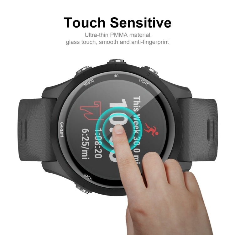 10 PCS Compatible with Garmin Compatible witherunner 255S ENKAY Hat-Prince 3D Full Coverage Soft PC Edge + PMMA HD Screen Protector Film - free shipping - PMC TechLife - Order now!