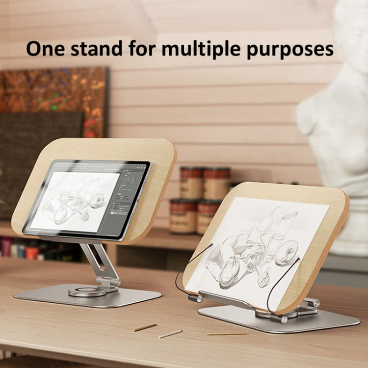 Boneruy R02 360 Degree Rotating Laptop Stand Read Book Holder - Desktop Holder by BONERUY | Online Shopping South Africa | PMC Jewellery | Buy Now Pay Later Mobicred