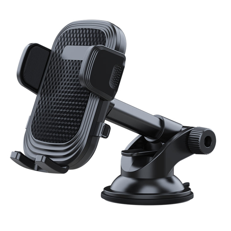 A190+X903 Car Windscreen Dashboard Sucker Mount 3-Phase Telescopic Long Arm Phone Holder - Car Holders by PMC TechLife | Online Shopping South Africa | PMC TechLife