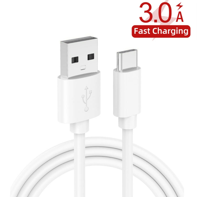 38W PD20W + QC3.0 USB Car Charger with USB to Type-C Data Cable, Length: 1m(White) - Car Charger by PMC Jewellery | Online Shopping South Africa | PMC Jewellery