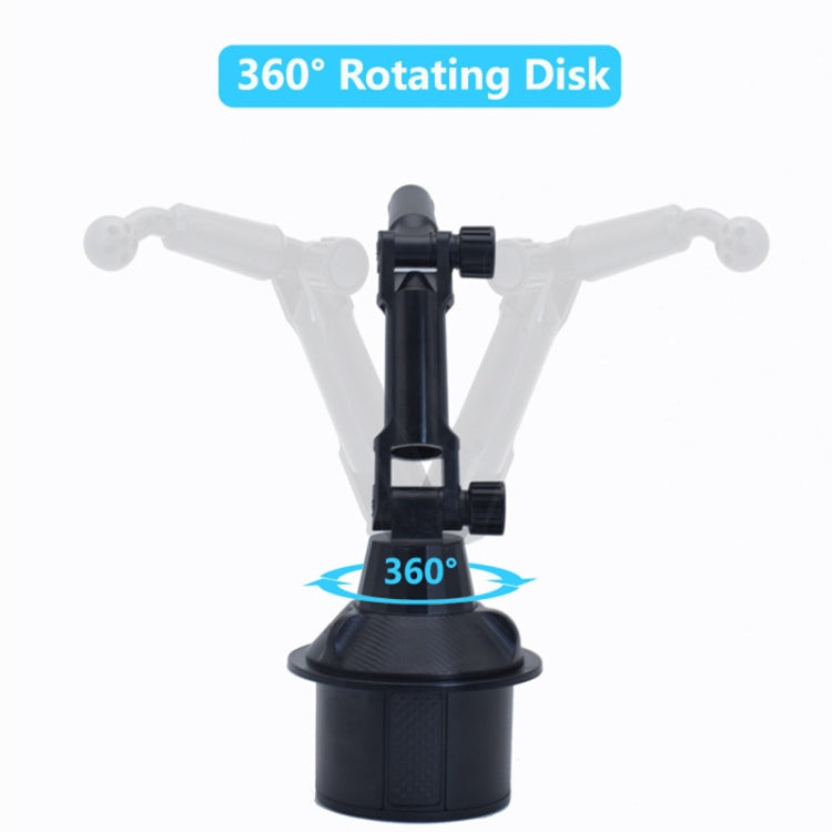 X033 360 Degree Car Phone Mount Adjustable Gooseneck Cup Holder - Car Drink Holders by PMC TechLife | Online Shopping South Africa | PMC TechLife
