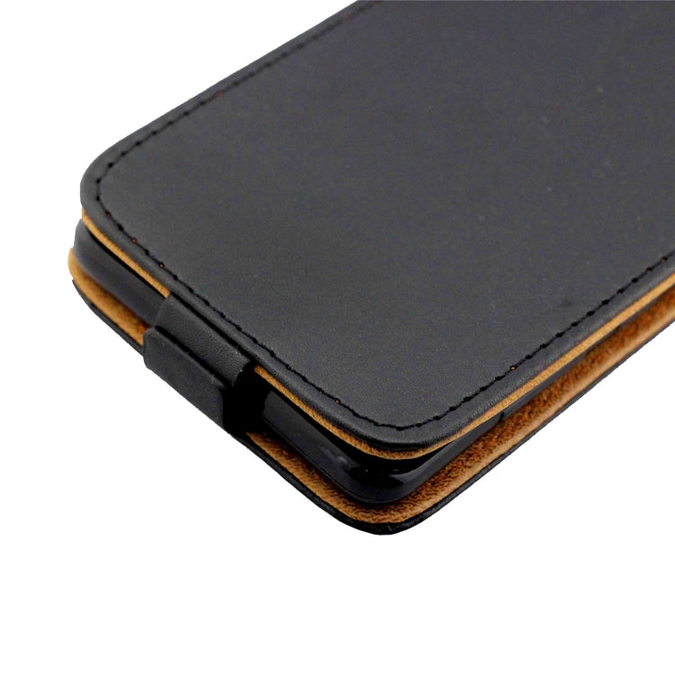 For iPhone 14 Vertical Flip Leather Phone Case with Card Slot(Black) - iPhone 14 Cases by PMC Jewellery | Online Shopping South Africa | PMC Jewellery