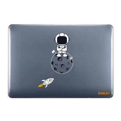 For MacBook Air 13.3 2020 A2179/A2337/A2779 2023 ENKAY Hat-Prince 3 in 1 Spaceman Pattern Laotop Protective Crystal Case with TPU Keyboard Film / Anti-dust Plugs, Version:US(Spaceman No.4) - MacBook Air Cases by ENKAY | Online Shopping South Africa | PMC Jewellery