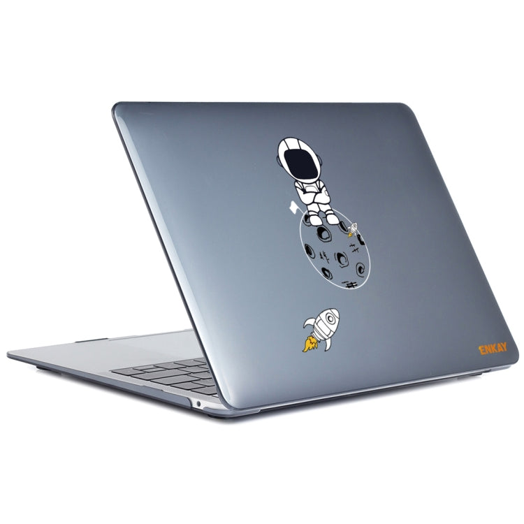 For MacBook Pro 13.3 A2251/A2289/A2338 ENKAY Hat-Prince 3 in 1 Spaceman Pattern Laotop Protective Crystal Case with TPU Keyboard Film / Anti-dust Plugs, Version:EU(Spaceman No.4) - free shipping - PMC TechLife - Order now!