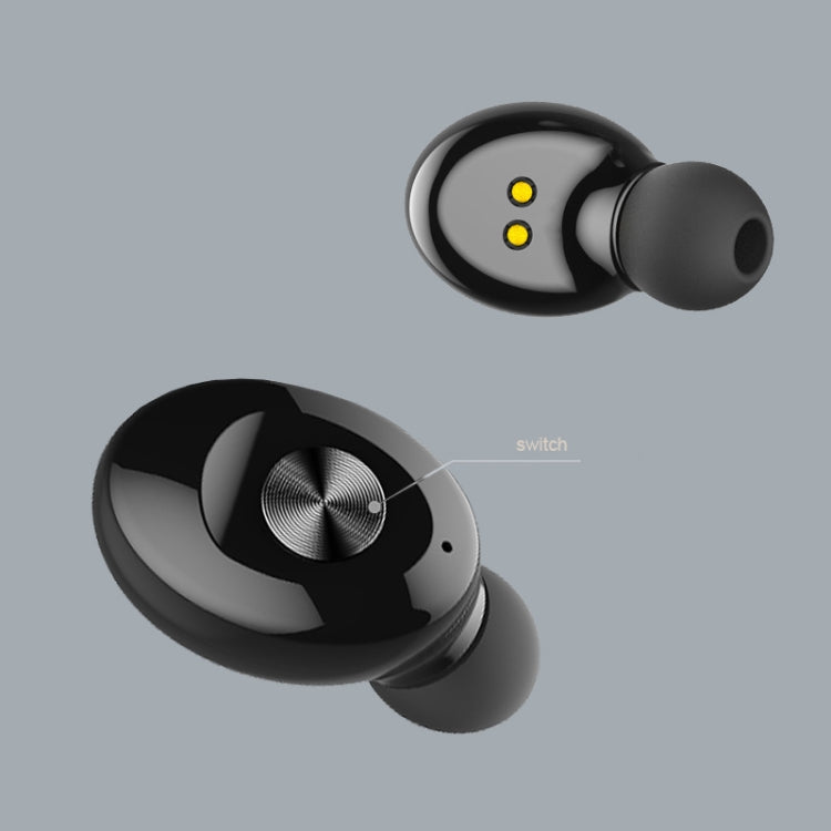 XG-U12 TWS Bluetooth 5.0 Single Ear Stereo Wireless Bluetooth Headset(Black) - TWS Earphone by PMC Jewellery | Online Shopping South Africa | PMC Jewellery