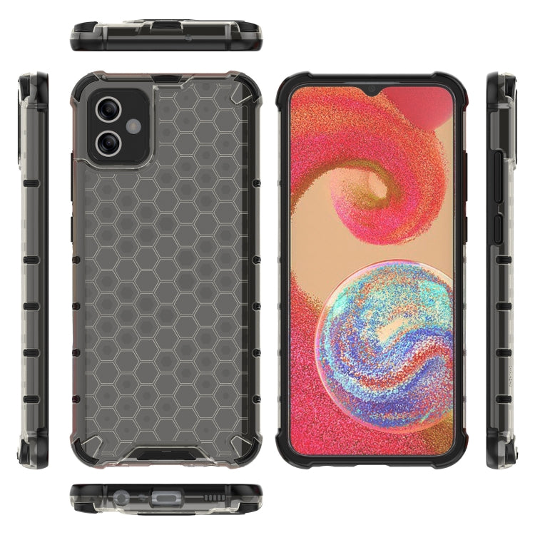 For Samsung Galaxy A04e 4G Honeycomb Phone Case(Black) - Galaxy Phone Cases by PMC TechLife | Online Shopping South Africa | PMC TechLife