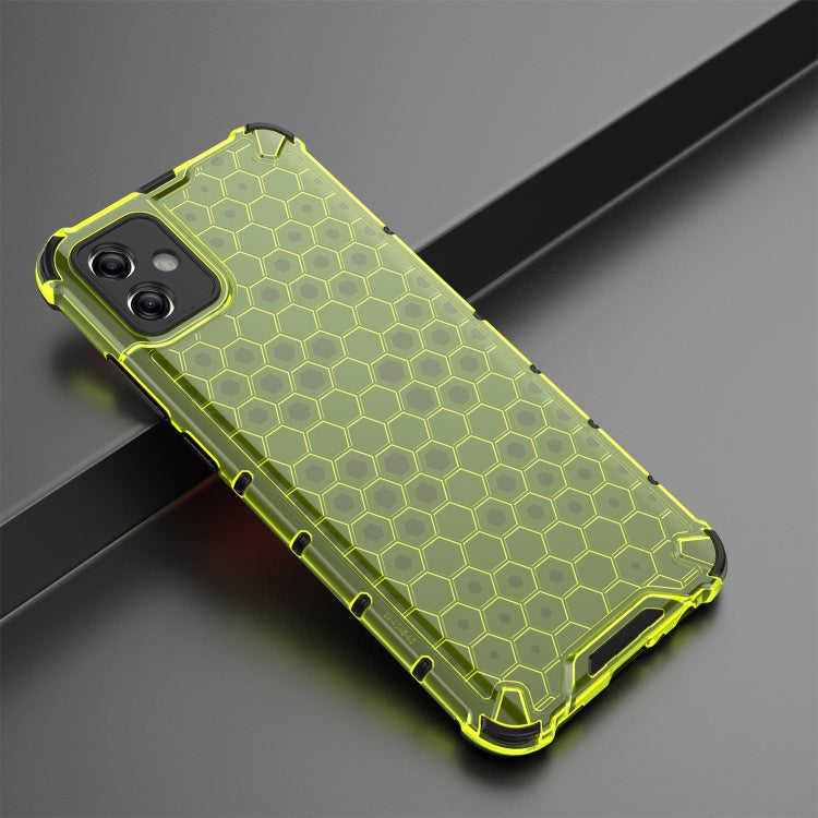 For Samsung Galaxy A04e 4G Honeycomb Phone Case(Green) - Galaxy Phone Cases by PMC TechLife | Online Shopping South Africa | PMC TechLife