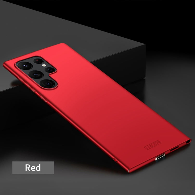 For Samsung Galaxy S23 Ultra 5G MOFI Micro Frosted PC Ultra-thin Hard Case(Red) - free shipping - PMC TechLife - Order now!