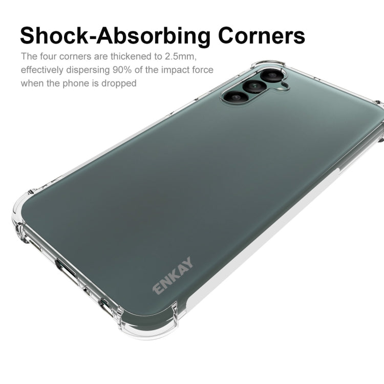 For Samsung Galaxy A24 4G ENKAY Hat-Prince Clear TPU Shockproof Phone Case - Galaxy Phone Cases by ENKAY | Online Shopping South Africa | PMC TechLife