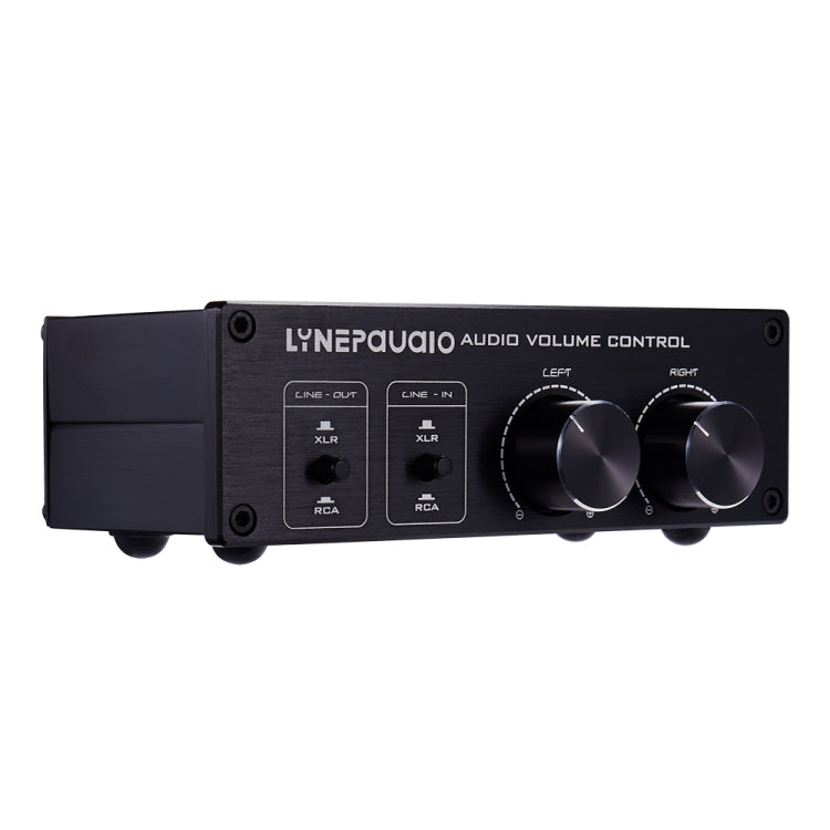 2 In and 2 Out Switcher Volume Controller, RCA signal switches to XLR balanced signal and no need for power supply. It provides RCA and XLR interfaces, independent L/R channel volume adjustment, which is suitable for devices with volume adjustment need -  by PMC Jewellery | Online Shopping South Africa | PMC Jewellery