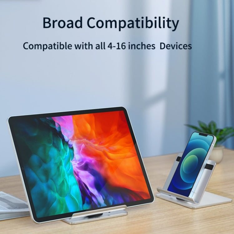 TM08 Desktop Tablet Stand Adjust Aluminum 360 Degree Rotatable Phone Stand - Desktop Holder by PMC TechLife | Online Shopping South Africa | PMC TechLife