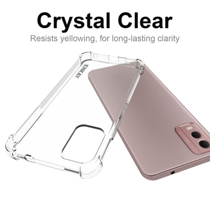 For Nokia C32 4G ENKAY Clear TPU Shockproof Anti-slip Phone Case - Nokia Cases by ENKAY | Online Shopping South Africa | PMC Jewellery