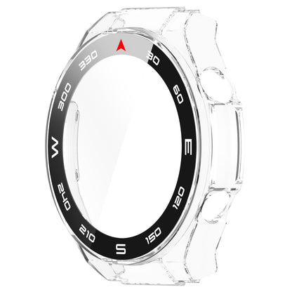 For Huawei Watch Ultimate PC+ Toughened Film Integrated Watch Protective Case(Transparent) - Smart Wear by PMC Jewellery | Online Shopping South Africa | PMC Jewellery