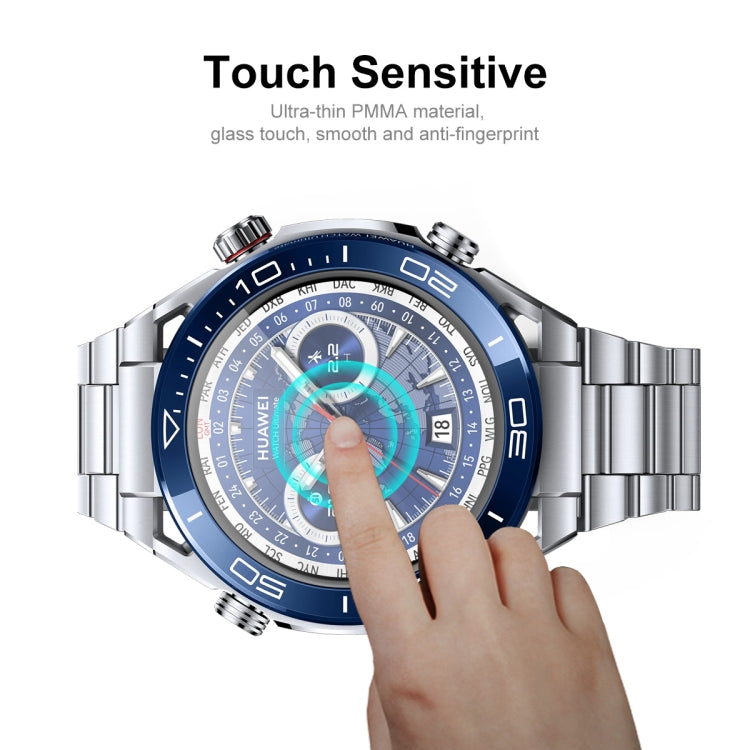 2pcs For Huawei Watch Ultimate ENKAY Hat-Prince 3D Full Coverage Soft PC Edge + PMMA HD Screen Protector Film - Smart Wear by ENKAY | Online Shopping South Africa | PMC TechLife