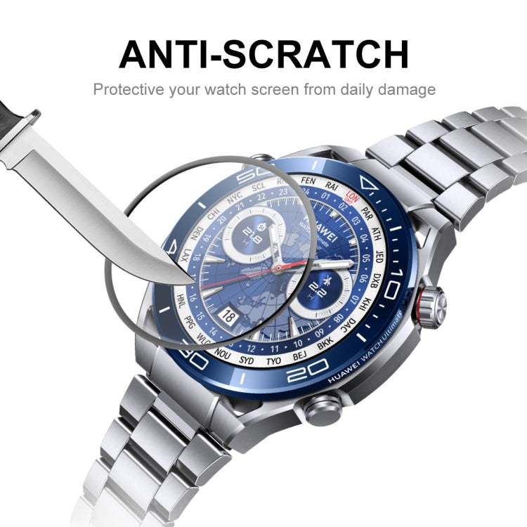 2pcs For Huawei Watch Ultimate ENKAY Hat-Prince 3D Full Coverage Soft PC Edge + PMMA HD Screen Protector Film - Smart Wear by ENKAY | Online Shopping South Africa | PMC TechLife