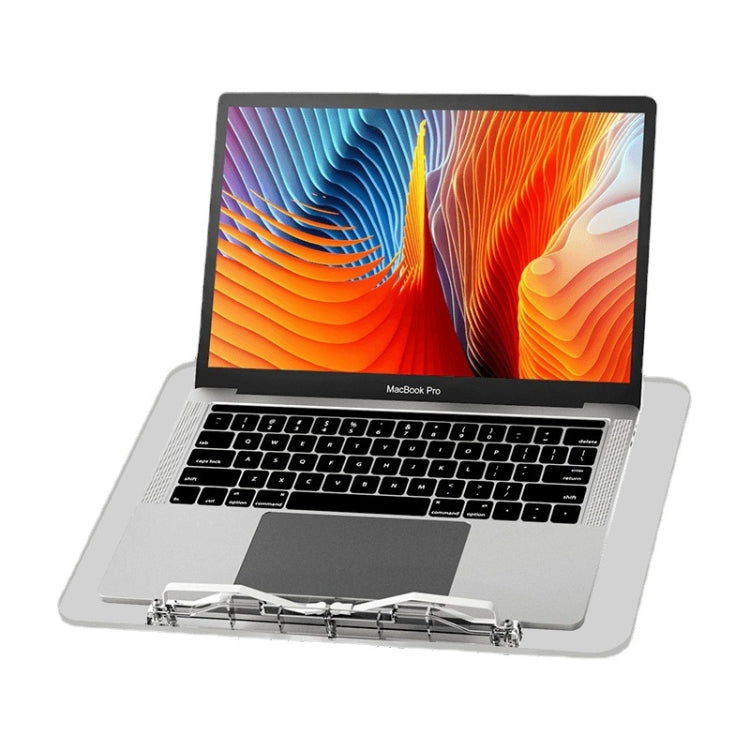 BG-2Y For iPad Tablet PC Angle Adjustable Transparent Acrylic Reading Bookshelf - free shipping - PMC TechLife - Order now!