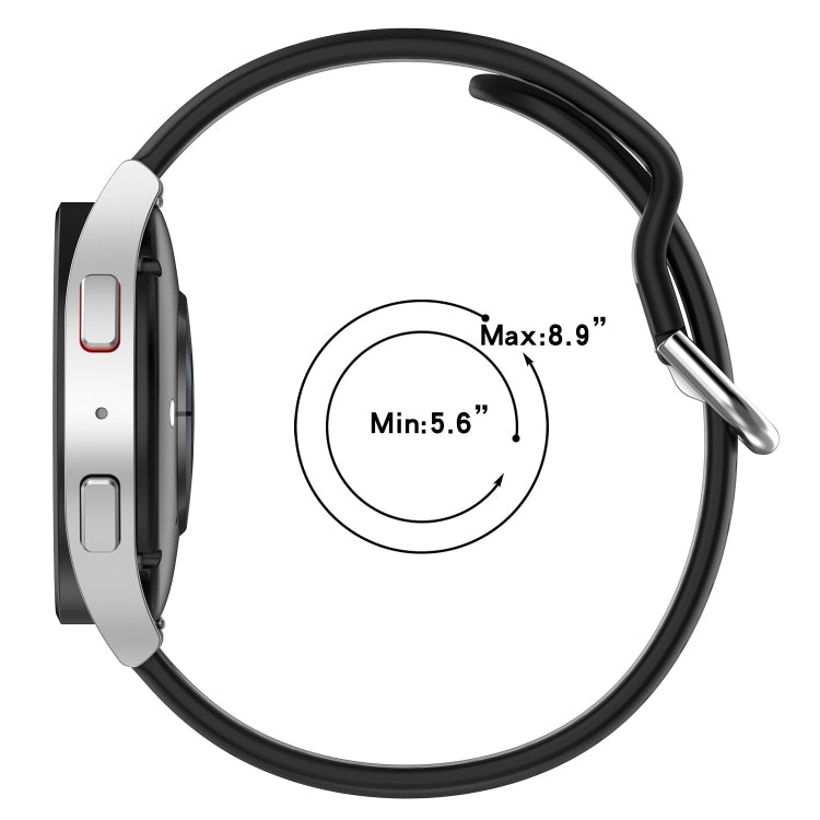 For Amazfit Bip3 20mm Breathable Two-Color Silicone Watch Band(Midnight Blue+White) - Watch Bands by PMC TechLife | Online Shopping South Africa | PMC TechLife