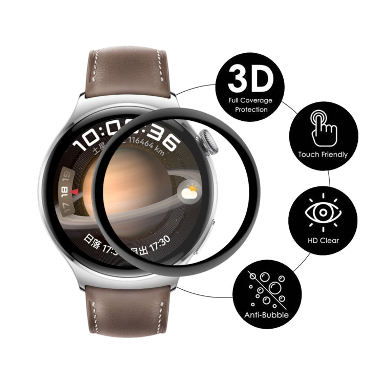 1pcs For Huawei Watch 4 ENKAY 3D Full Coverage Soft PC Edge + PMMA HD Screen Protector Film - Screen Protector by ENKAY | Online Shopping South Africa | PMC Jewellery