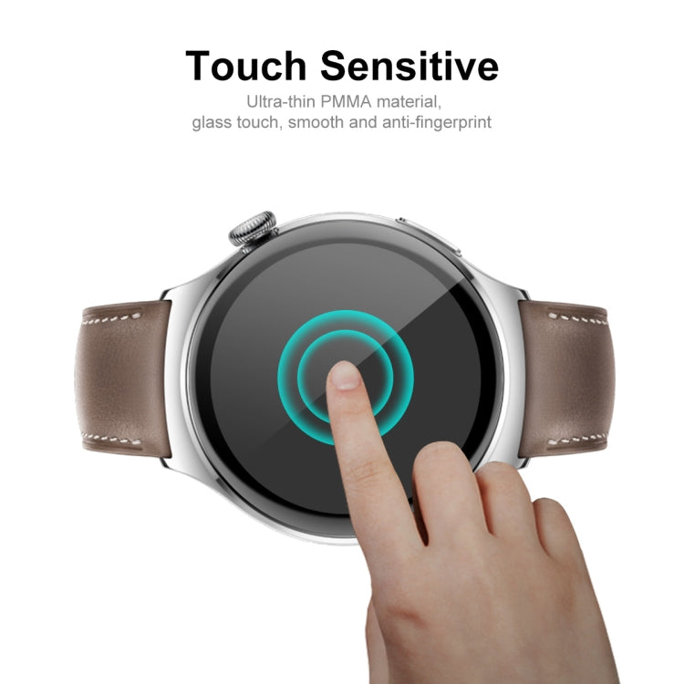 5pcs For Huawei Watch 4 ENKAY 3D Full Coverage Soft PC Edge + PMMA HD Screen Protector Film - Screen Protector by ENKAY | Online Shopping South Africa | PMC TechLife | Buy Now Pay Later Mobicred