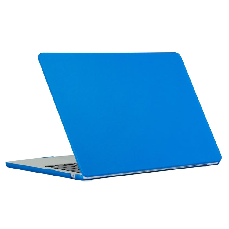 For MacBook Air 15.3 (A2941) ENKAY Hat-Prince Matte Protective Case Cover Hard Shell(Dark Blue) - MacBook Air Cases by ENKAY | Online Shopping South Africa | PMC Jewellery | Buy Now Pay Later Mobicred