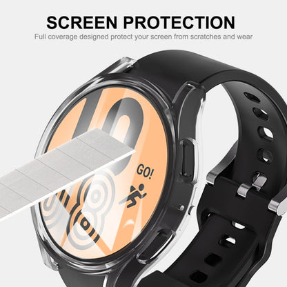 For Samsung Galaxy Watch6 40mm ENKAY Hat-Prince Full Coverage Transparent Soft TPU Case with Screen Protection - Watch Cases by ENKAY | Online Shopping South Africa | PMC Jewellery