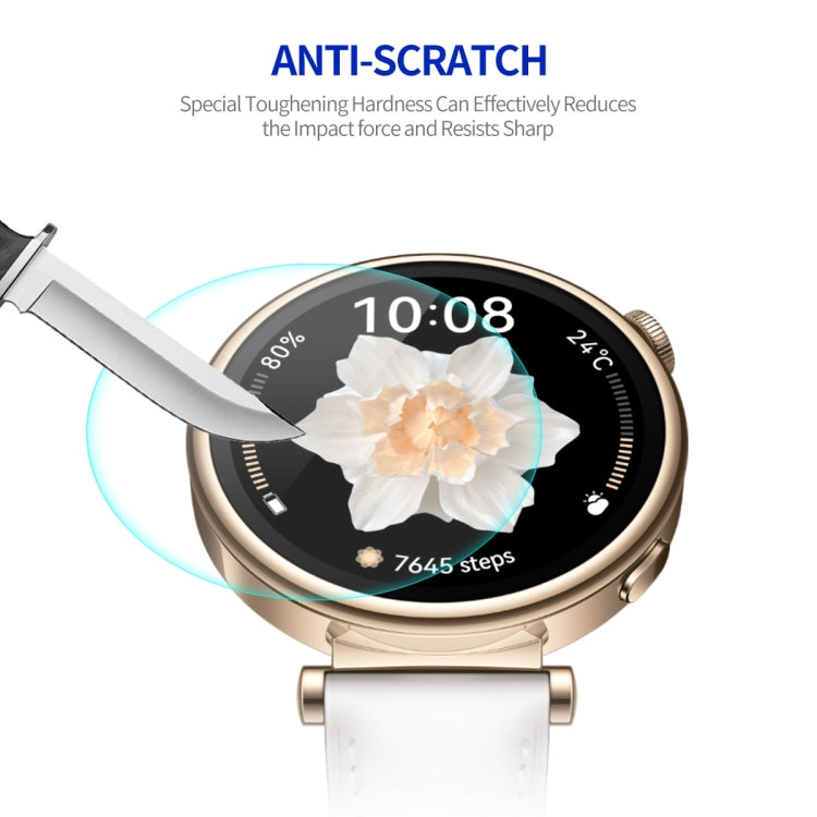 For Huawei Watch GT 4 41mm 5pcs ENKAY Hat-Prince 0.2mm 9H Tempered Glass Screen Protector Watch Film - Screen Protector by ENKAY | Online Shopping South Africa | PMC Jewellery | Buy Now Pay Later Mobicred