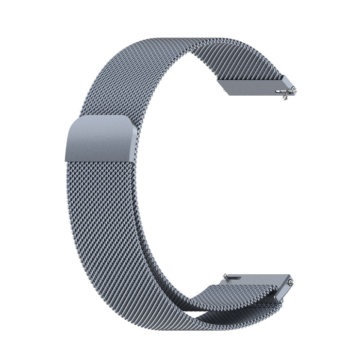 For Huawei Watch GT4 41mm Milan Magnetic Steel Mesh Watch Band(Gray) - Watch Bands by PMC Jewellery | Online Shopping South Africa | PMC Jewellery