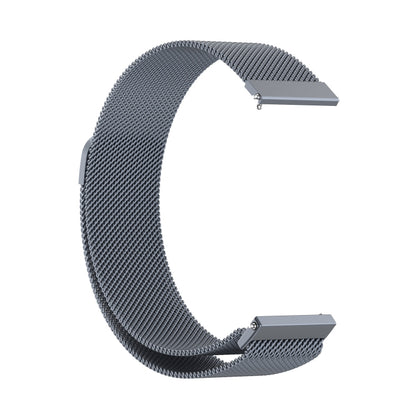 For Huawei Watch GT4 41mm Milan Magnetic Steel Mesh Watch Band(Gray) - Watch Bands by PMC Jewellery | Online Shopping South Africa | PMC Jewellery