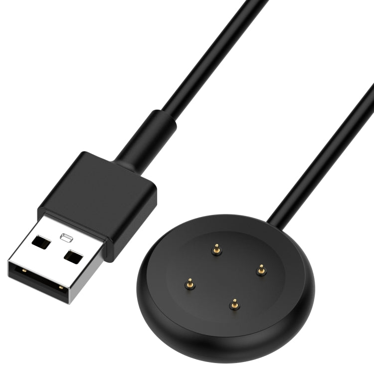 For Google Pixel Watch 2 USB Interface Smart Watch Charging Cable, Length: 1m(Black) - Other by PMC TechLife | Online Shopping South Africa | PMC TechLife
