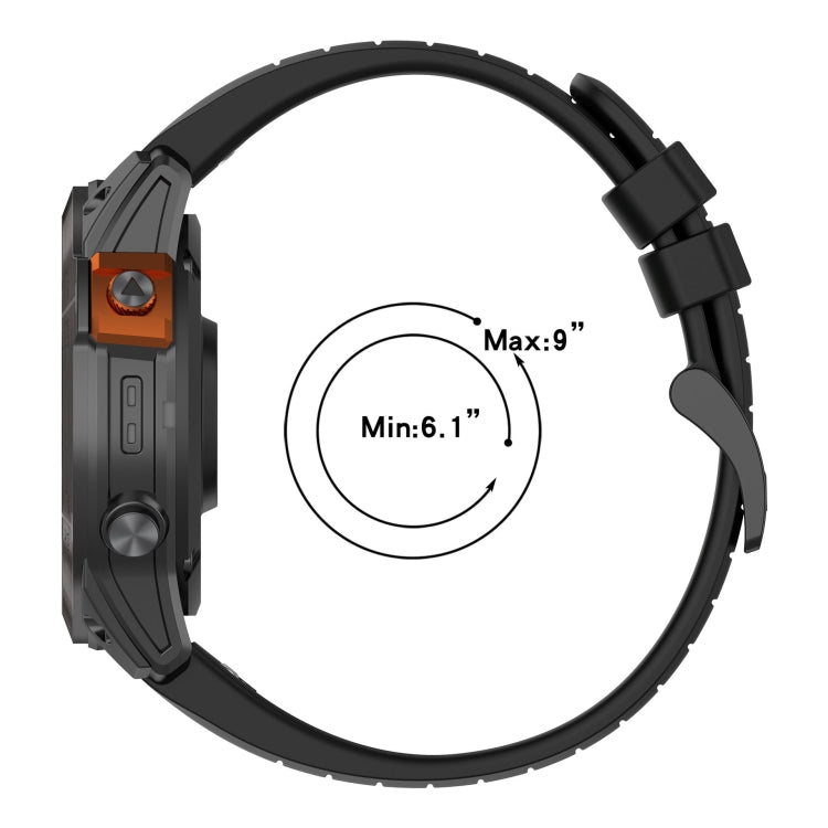 Compatible with Garmin Approach S62 22mm Quick Release Silicone Watch Band(Grey) - free shipping - PMC TechLife - Order now!