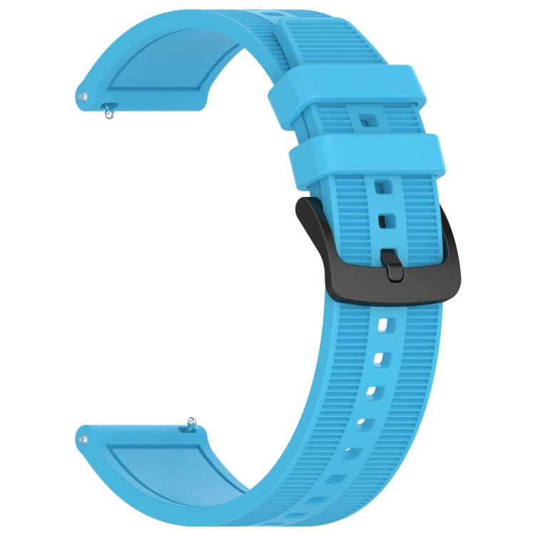 For Huawei Watch GT 2E 22mm Textured Silicone Solid Color Watch Band(Sky Blue) - Watch Bands by PMC TechLife | Online Shopping South Africa | PMC TechLife