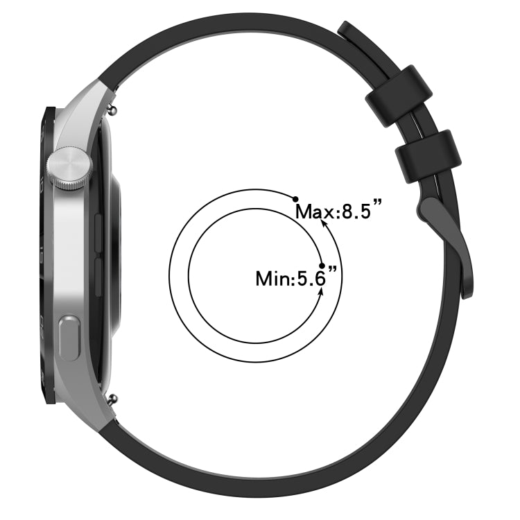 For Huawei Watch 3 22mm Textured Silicone Solid Color Watch Band(Rock Cyan) - Watch Bands by PMC TechLife | Online Shopping South Africa | PMC TechLife